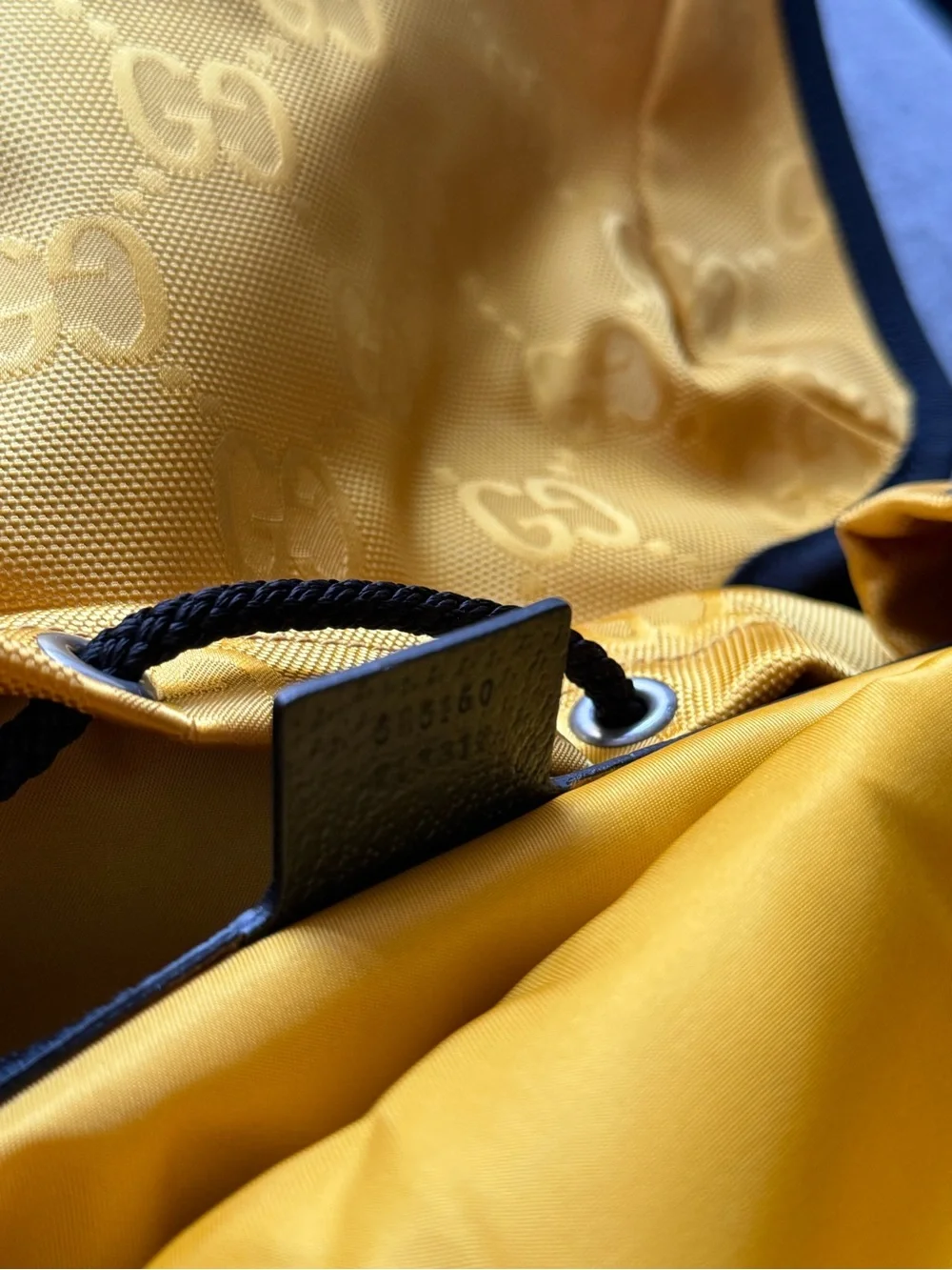 Gucci distinct yellow